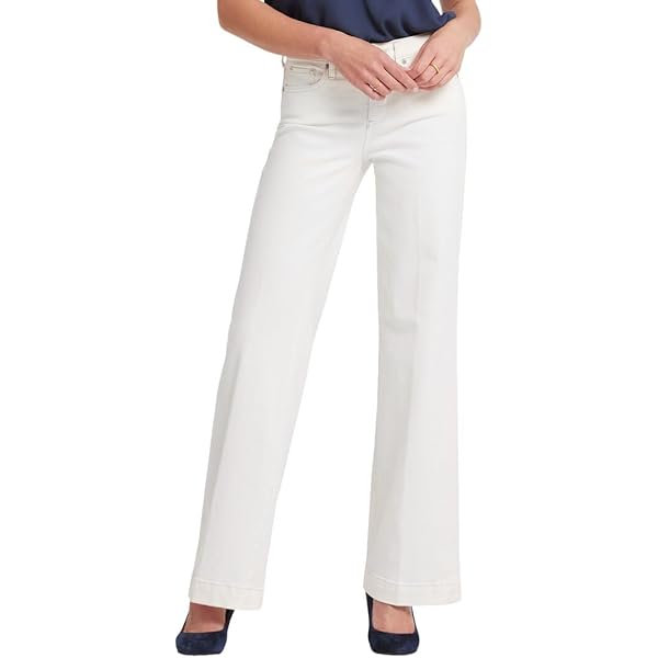 NYDJ Women's Mia Palazzo in Feather at Amazon Women's Jeans store